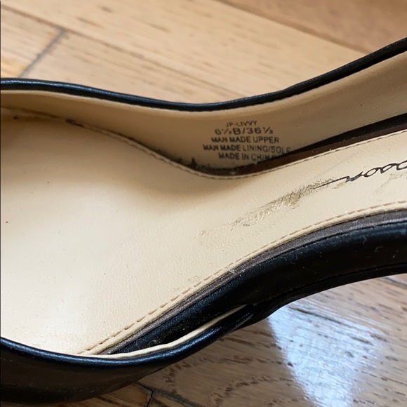 Like New Jessica Simpson Leather 3in Heels - Picture 8 of 8